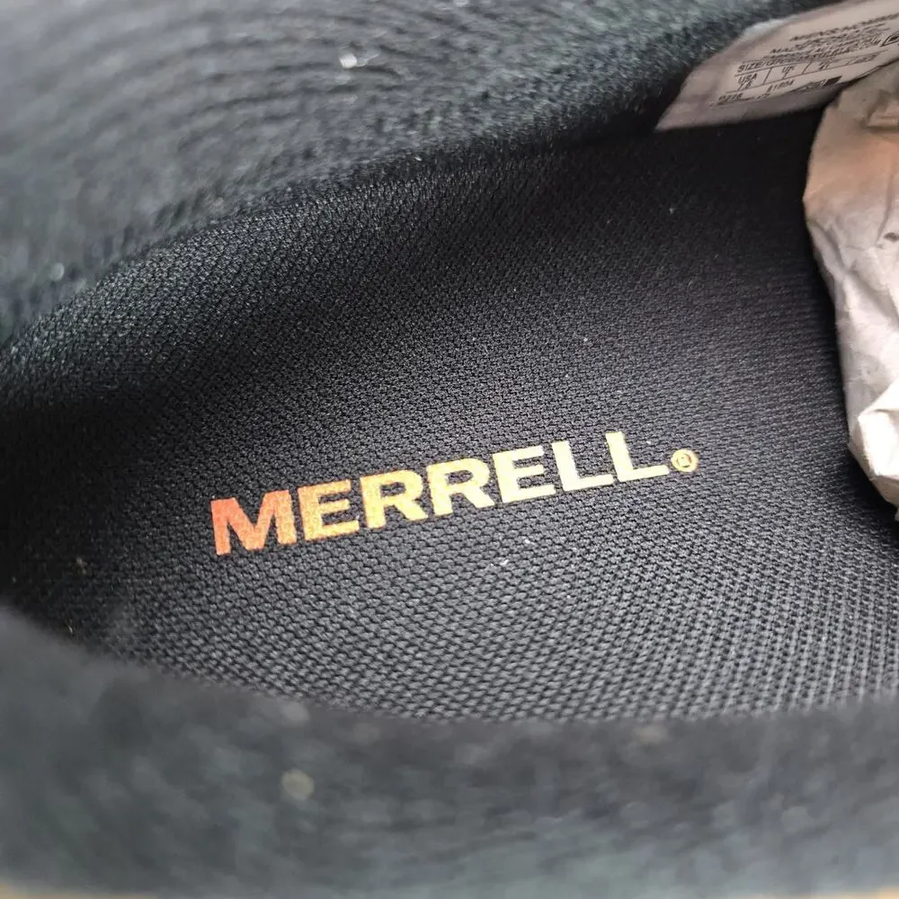 Merrell Jungle Moc Mens Size 7.5 M Casual Slip On Shoe Loafer Brown Leather